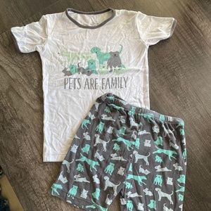 Kickee pants short PJ set